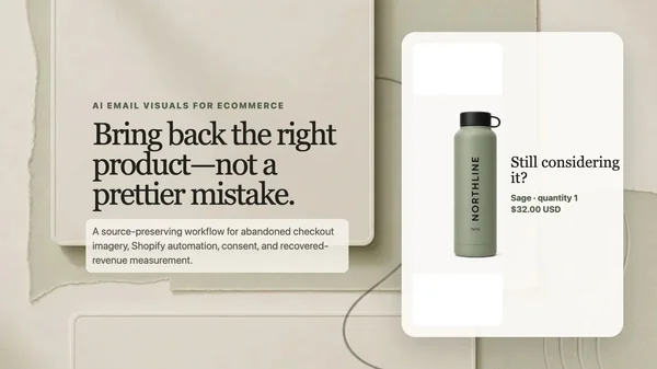 AI Abandoned Cart Email Images: Preserve the Checkout