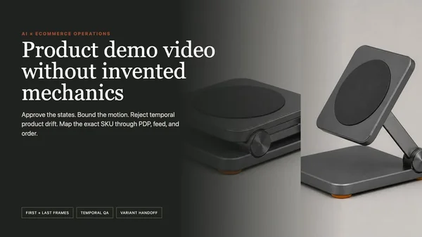 AI Product Demo Videos for Shopify: Keep the SKU Accurate