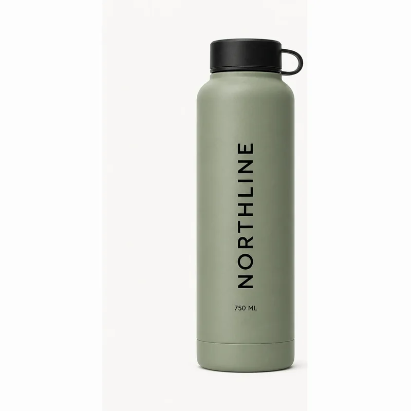 Approved fictional NORTHLINE sage 750 ML bottle source used for the listing infographic workflow