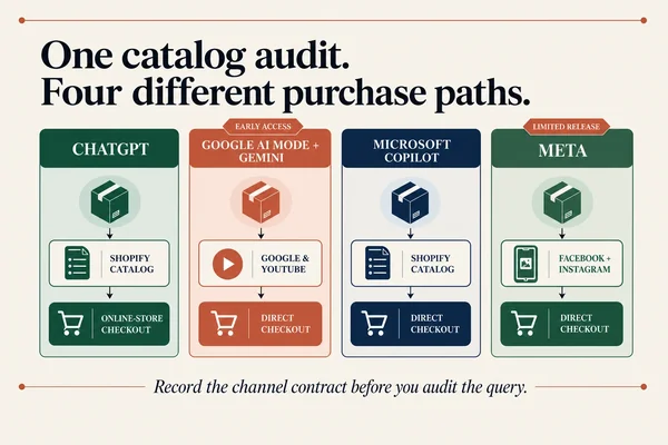 Shopify Agentic Storefronts: A Product Discovery Audit