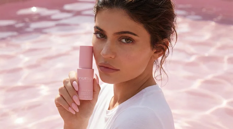 Cosmetic AI Ad Video with Kylie Jenner using Nano Banana Pro and Kling 2.1 — AI-generated image 4
