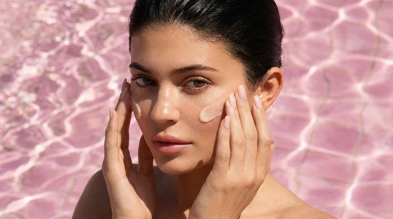 Cosmetic AI Ad Video with Kylie Jenner using Nano Banana Pro and Kling 2.1 — AI-generated image 12